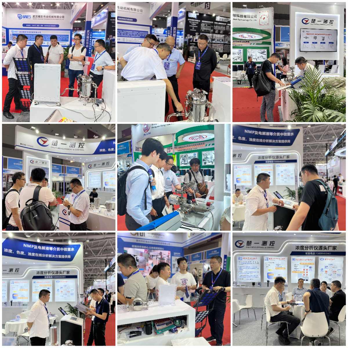 楚一测控参加CIBF2025展会盛况