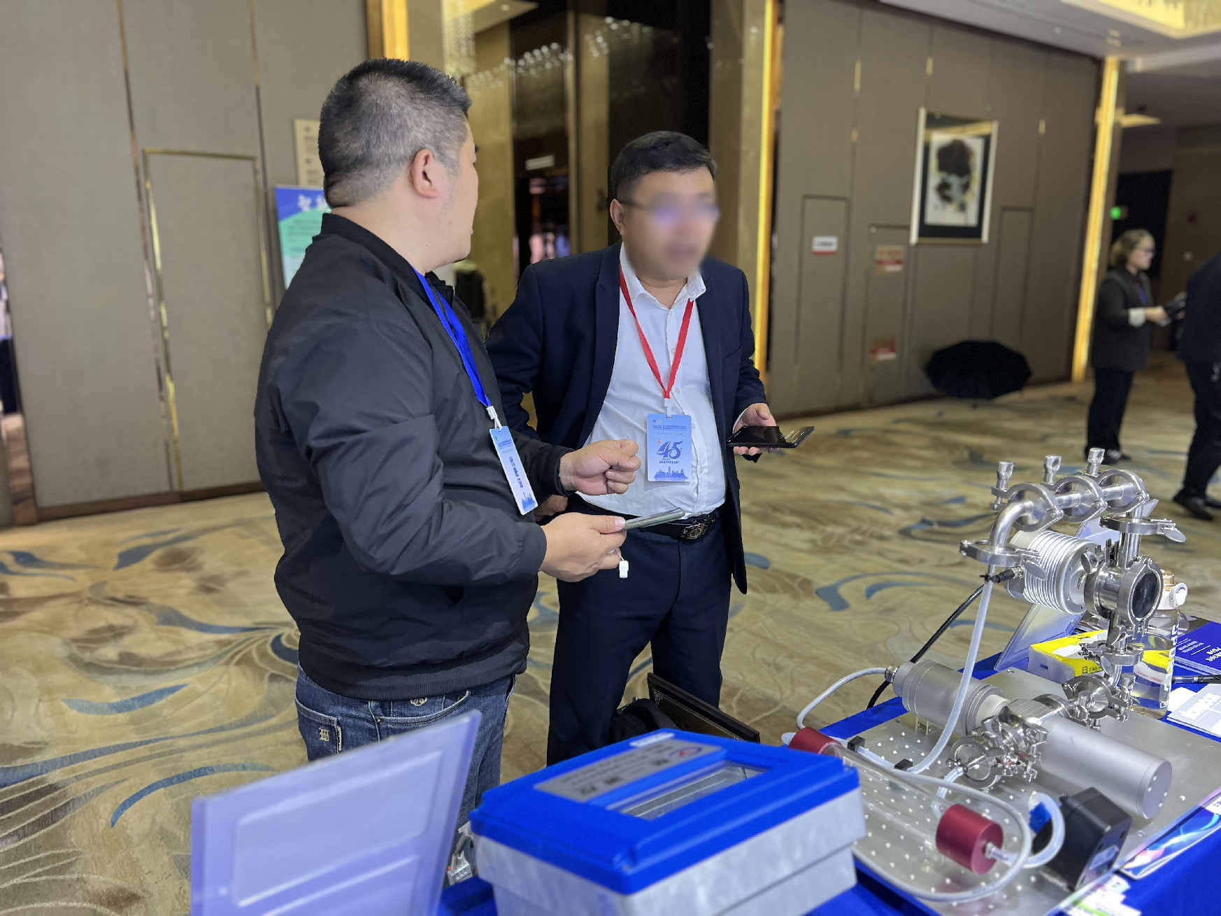 第45届无机酸碱盐学术年会楚一测控现场 第45届无机酸碱盐学术年会楚一测控现场