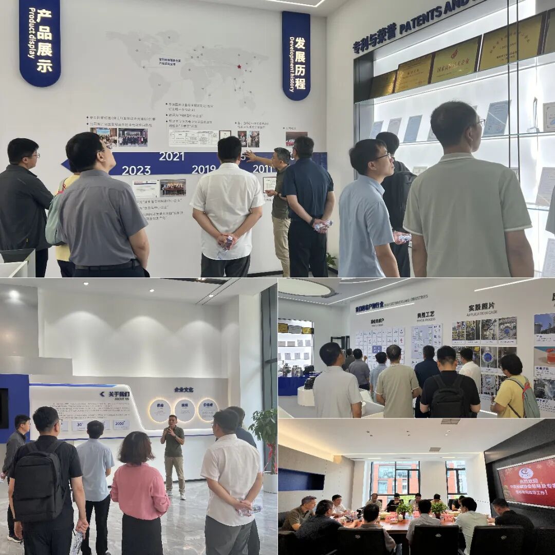 楚一测控技术团队为中国氯碱协会来访嘉宾介绍楚一测控发展历程 楚一测控技术团队为中国氯碱协会来访嘉宾介绍楚一测控发展历程